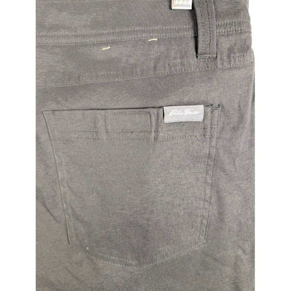 Eddie Bauer Fleece Lined Pants Mens 34x30 Black Hiking Outdoor EUC - Picture 10 of 10